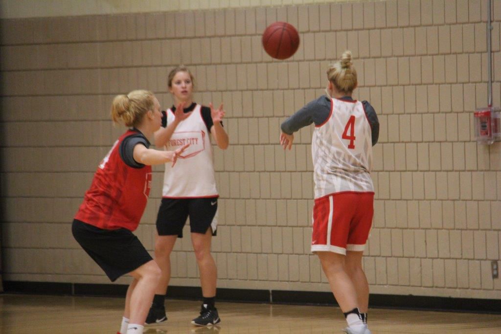 FCHS Girls Basketball practice 2